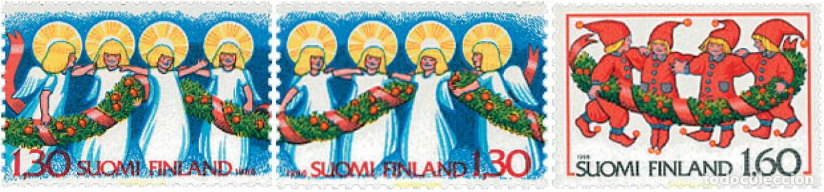Sellos: 103183 MNH FINLANDIA 1986 NAVIDAD