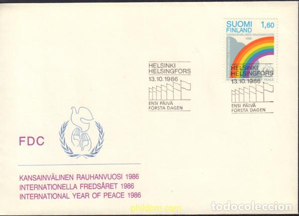 Sellos: 434977 MNH FINLANDIA 1986 A&Ntilde;O INTERNACIONAL DE LA PAZ
