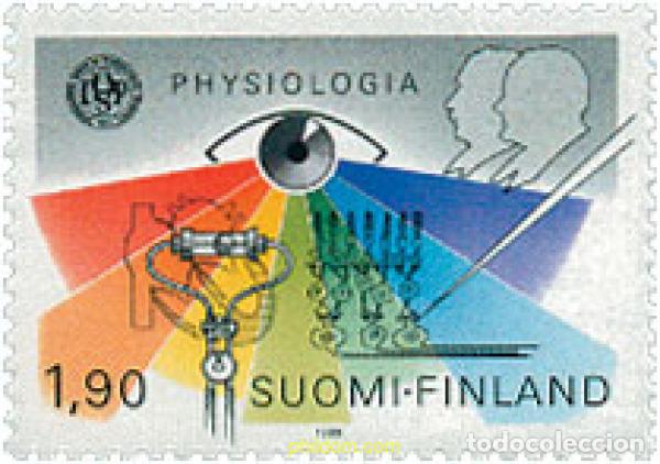 Sellos: 103217 MNH FINLANDIA 1989 31 CONGRESO INTERNACIONAL DE FISIOLOGIA