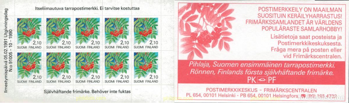 Sellos: 109749 MNH FINLANDIA 1991 FLORA