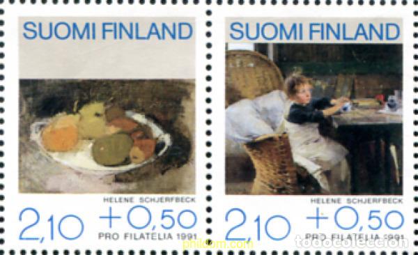 Sellos: 109750 MNH FINLANDIA 1991 PRO FILATELIA