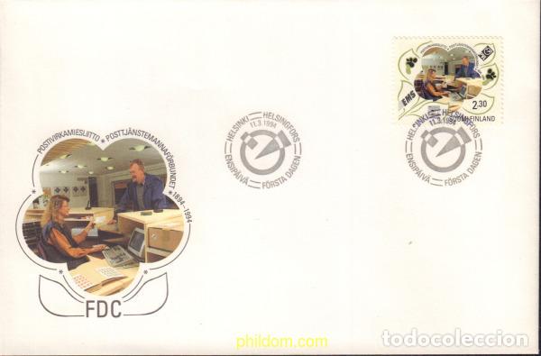 Sellos: 435064 MNH FINLANDIA 1994 CENTENARIO DE LOS FUNCIONARIOS DE CORREOS
