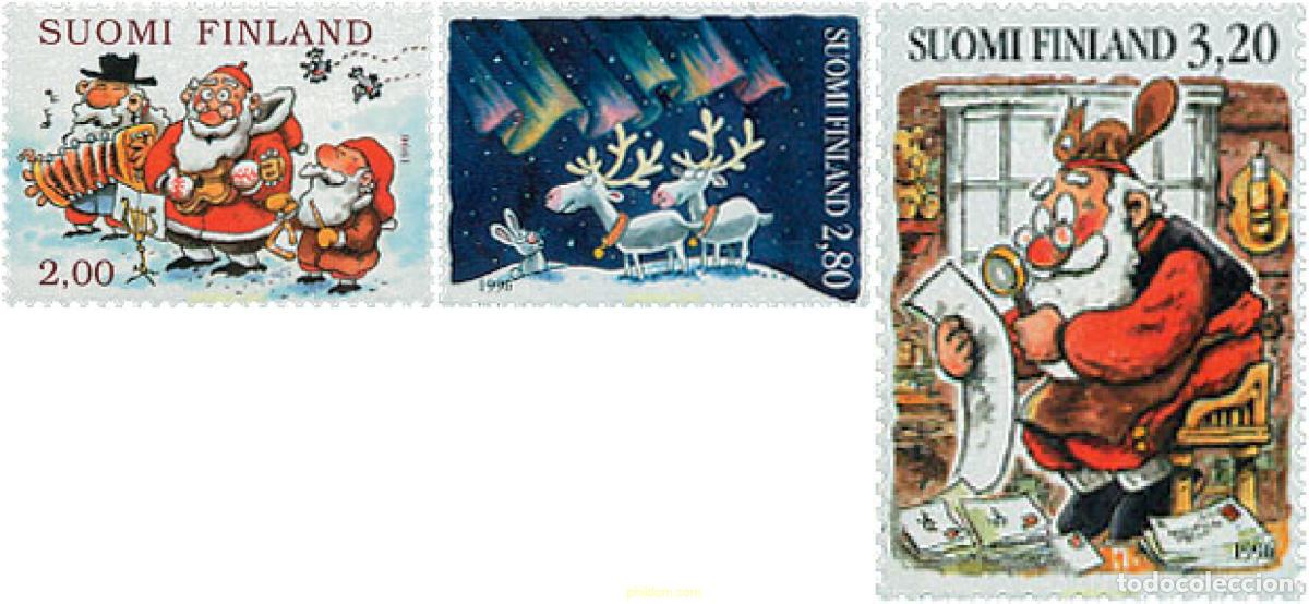 Sellos: 103327 MNH FINLANDIA 1996 NAVIDAD