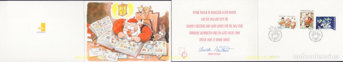 Sellos: 640599 MNH FINLANDIA 1996 NAVIDAD