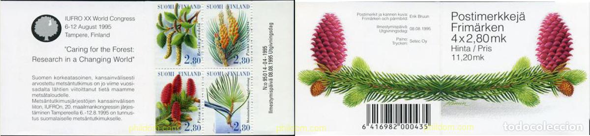 Sellos: 105582 MNH FINLANDIA 1995 20 CONGRESO DE LA UNION INTERNACIONAL DE ORGANIZACIONES DE INVESTIGACION