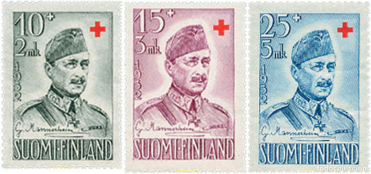 Sellos: 103544 MNH FINLANDIA 1952 A BENEFICIO DE LA CRUZ ROJA