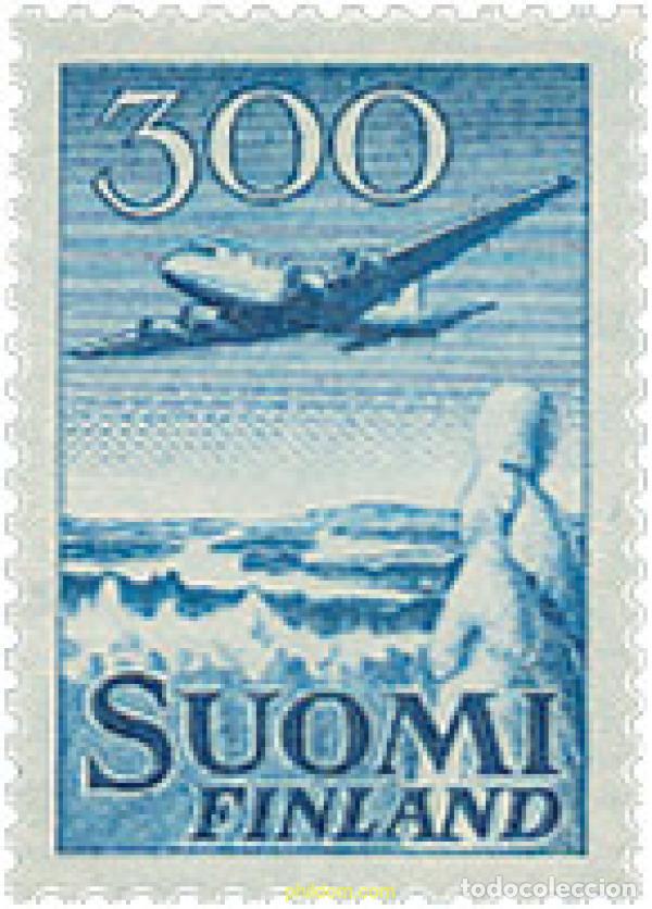Sellos: 103563 MNH FINLANDIA 1958 AVIONES