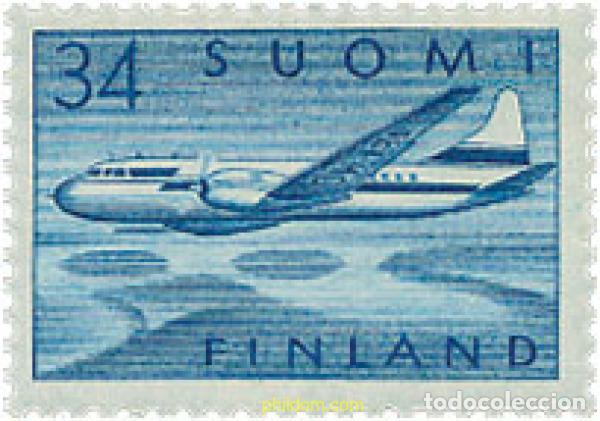 Sellos: 103573 MNH FINLANDIA 1958 AVIONES