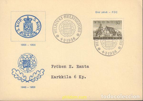 Sellos: 592743 MNH FINLANDIA 1956 IGLESIAS