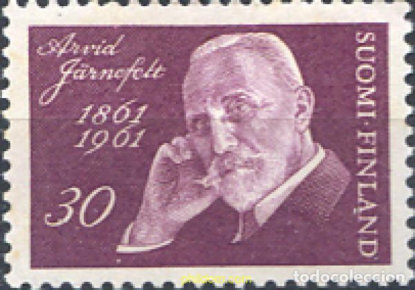 Sellos: 103604 MNH FINLANDIA 1961 CENTENARIO DEL NACIMIENTO DE ARVID JARNEFELT
