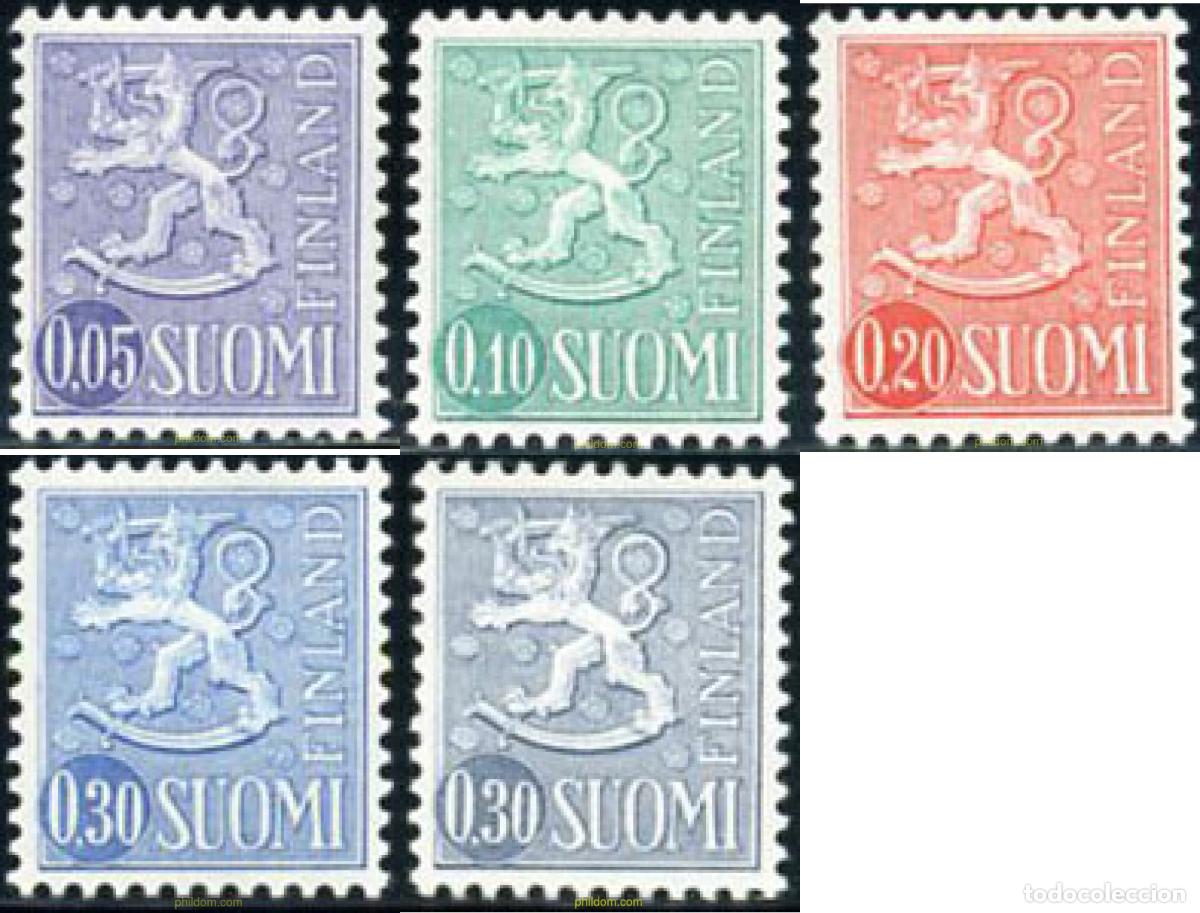 Sellos: 210352 HINGED FINLANDIA 1963 ESCUDOS