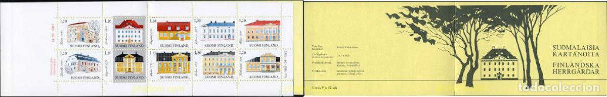 Sellos: 105554 MNH FINLANDIA 1982 ARQUITECTURA. CASAS TRADICIONALES