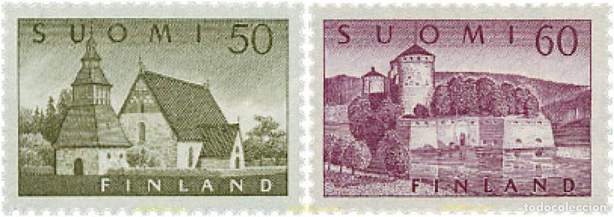 Sellos: 104048 MNH FINLANDIA 1957 MOTIVOS VARIOS