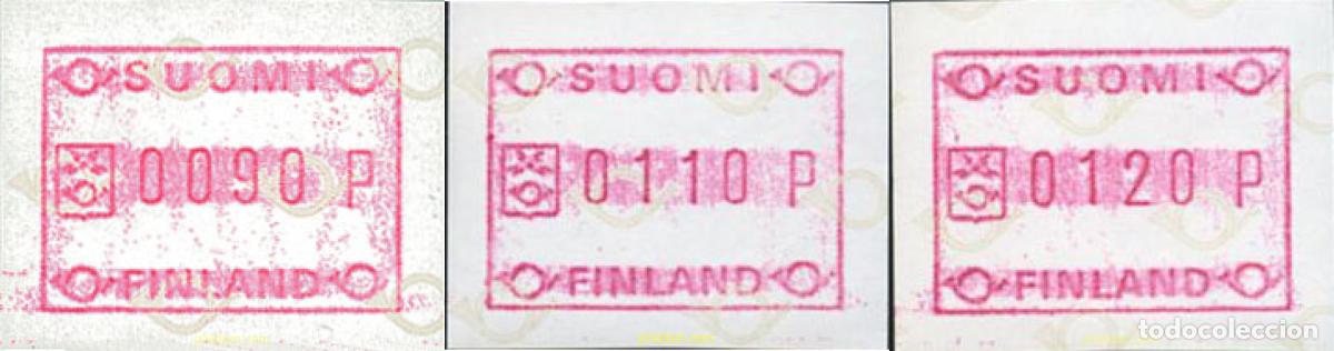 Sellos: 106137 MNH FINLANDIA 1982 SELLOS DE DISTRIBUCION
