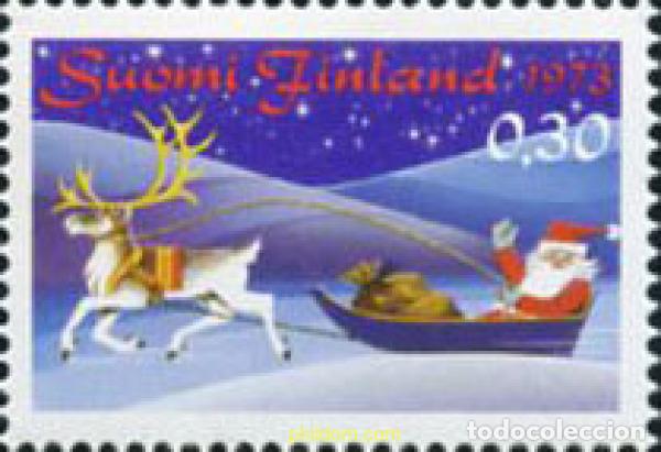 Sellos: 109396 MNH FINLANDIA 1973 NAVIDAD