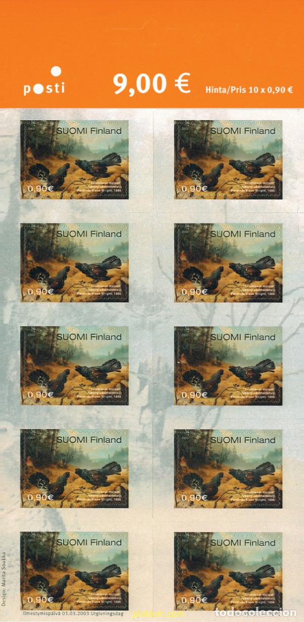 Sellos: 116638 MNH FINLANDIA 2003 PINTURAS