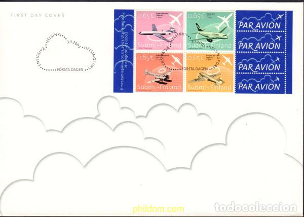 Sellos: 544481 MNH FINLANDIA 2003 AVIACION
