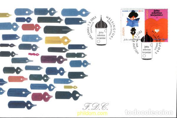 Sellos: 122838 MNH FINLANDIA 2003 EUROPA CEPT. ARTE DEL CARTEL