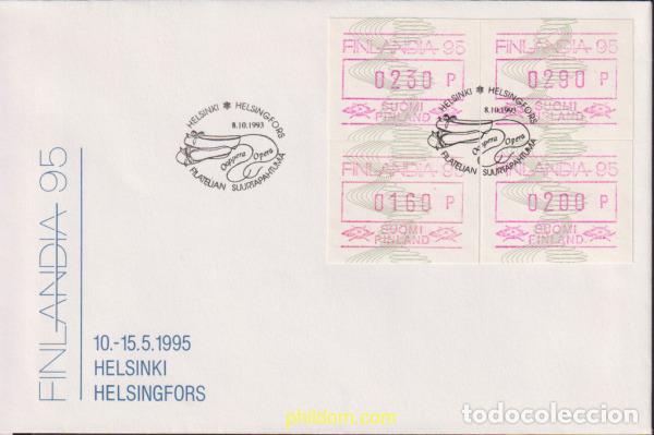 Sellos: 554325 MNH FINLANDIA 1994 FINLANDIA 95. EXPOSICION FILATELICA INTERNACIONAL