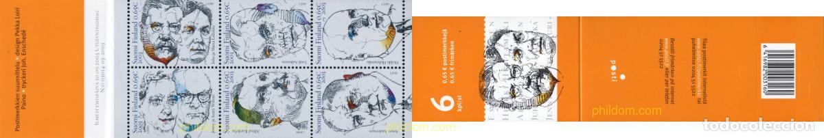 Sellos: 132111 MNH FINLANDIA 2003 GRANDES MECENAS FINLANDESES