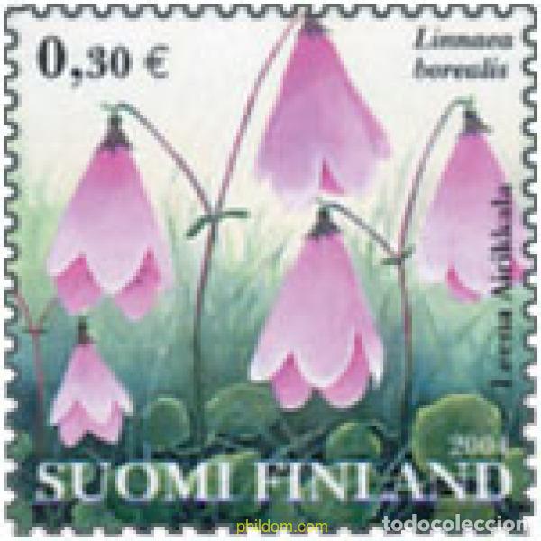 Sellos: 142847 MNH FINLANDIA 2004 FLORES