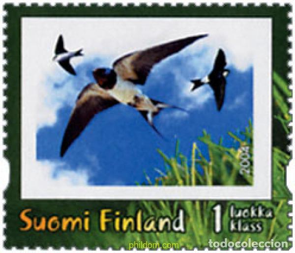 Sellos: 228946 MNH FINLANDIA 2004 SELLOS CON MENSAJE