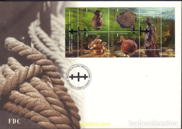 Sellos: 544511 MNH FINLANDIA 2004 ARQUEOLOGIA