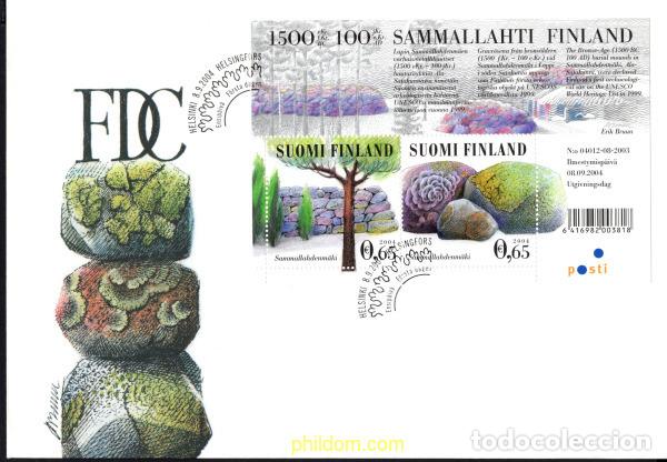Sellos: 449168 MNH FINLANDIA 2004 PATRIMONIO MUNDIAL