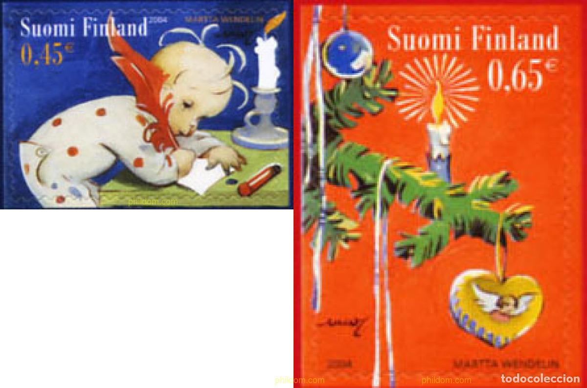 Sellos: 153228 MNH FINLANDIA 2004 NAVIDAD