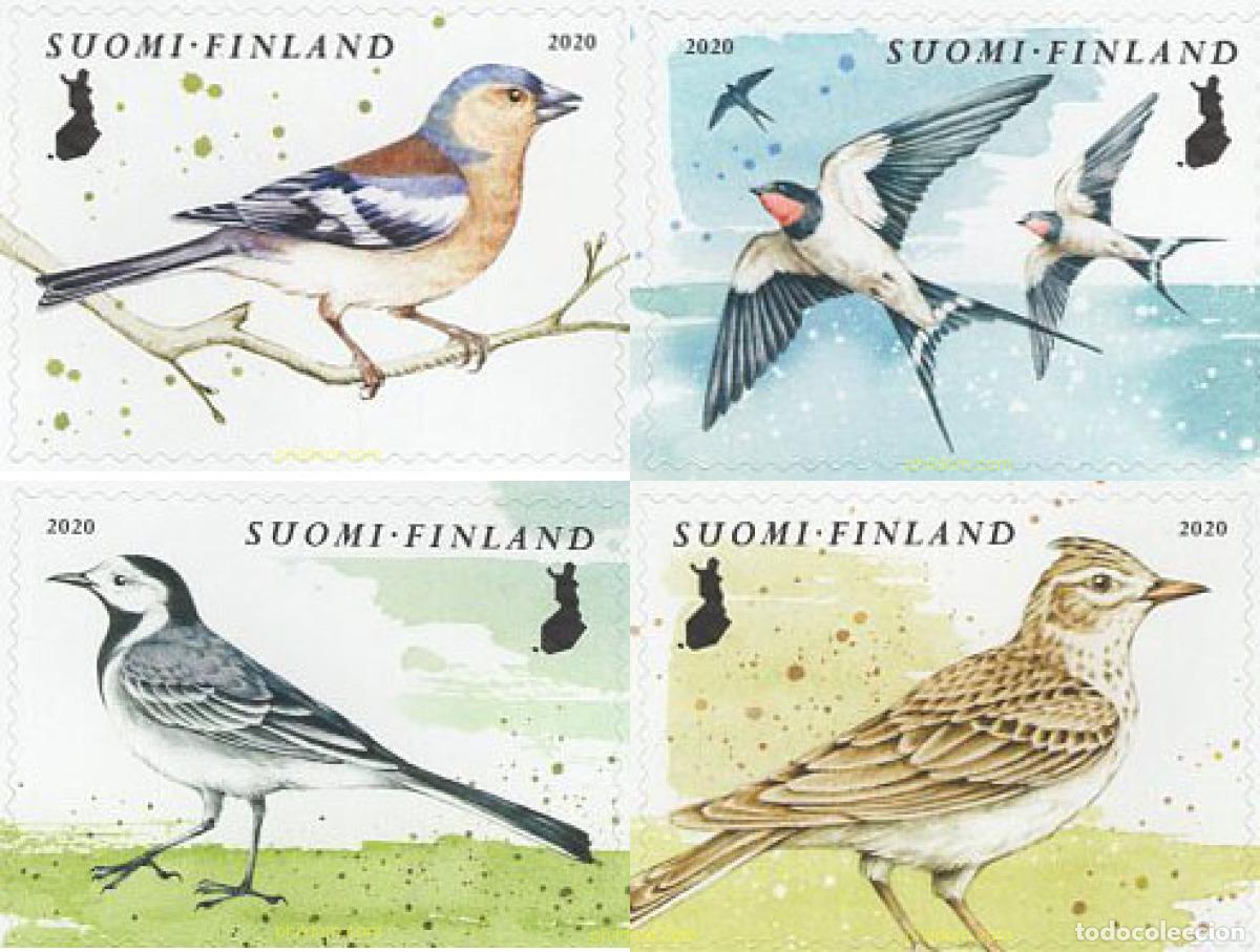 Sellos: 637329 MNH FINLANDIA 2020 FAUNA - AVES