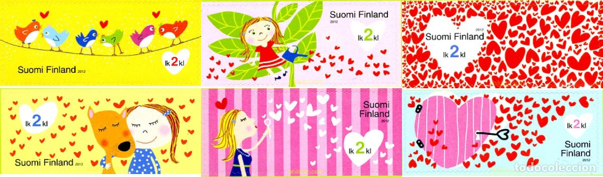 Sellos: 285594 MNH FINLANDIA 2012 SELLOS DE MENSAJE