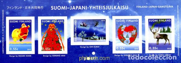 Sellos: 256826 MNH FINLANDIA 2010 NAVIDAD