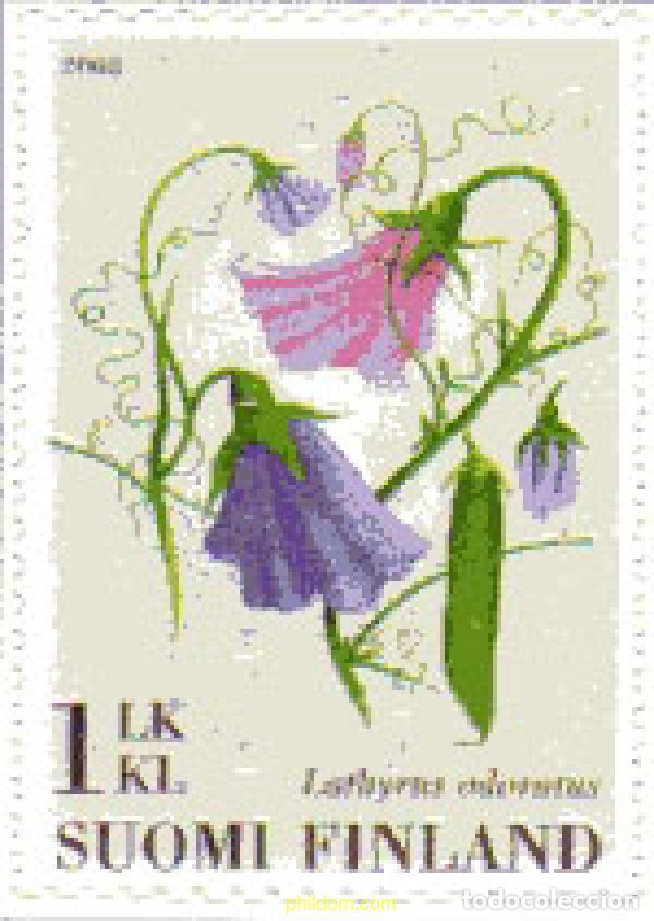Sellos: 217667 MNH FINLANDIA 2008 FLORES