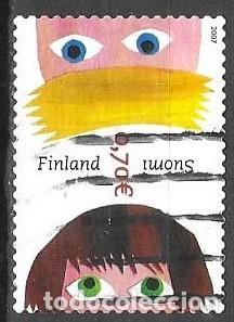 Sellos: SELLO USADO DE FINLANDIA 2007, YT 1793