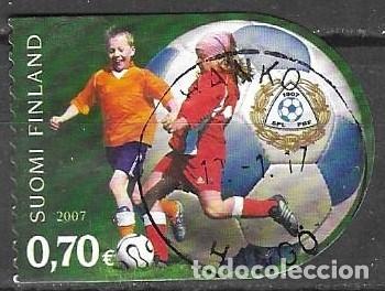 Stamps: SELLO USADO DE FINLANDIA 2007, YT 1803