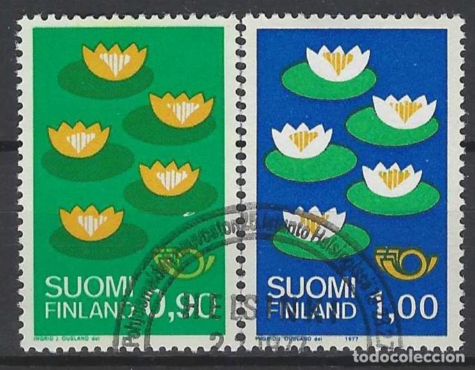 Sellos: FINLANDIA 1977 - EUROPA, S.COMPLETA - USADOS