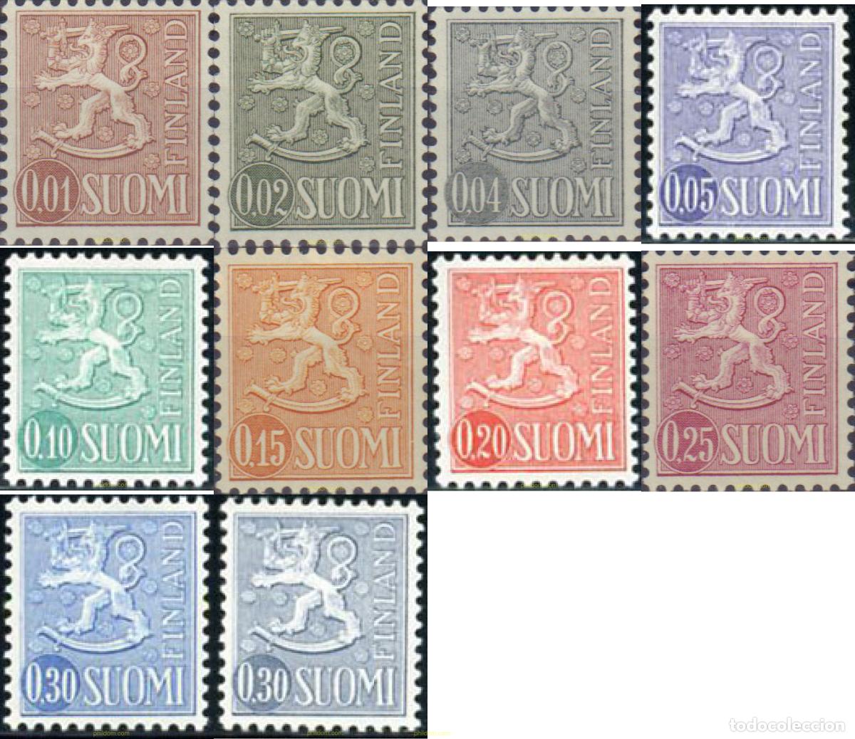 Sellos: 793764 HINGED FINLANDIA 1963 ESCUDOS