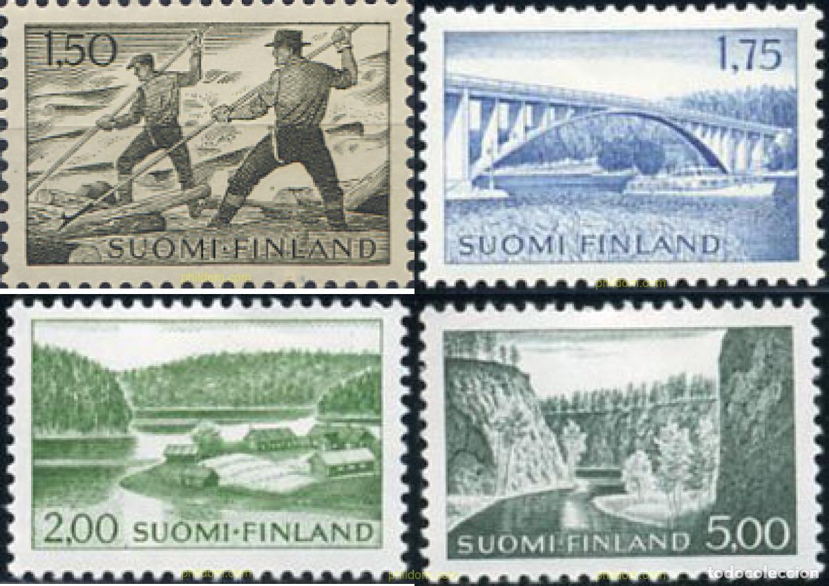 Sellos: 103615 MNH FINLANDIA 1963 MOTIVOS VARIOS