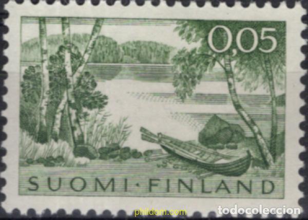 Sellos: 793767 HINGED FINLANDIA 1963 LAGO