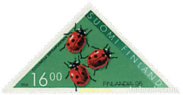 Sellos: 87684 MNH FINLANDIA 1994 INSECTOS