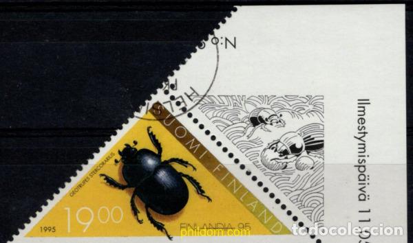Briefmarken: 793778 USED FINLANDIA 1995 INSECTOS