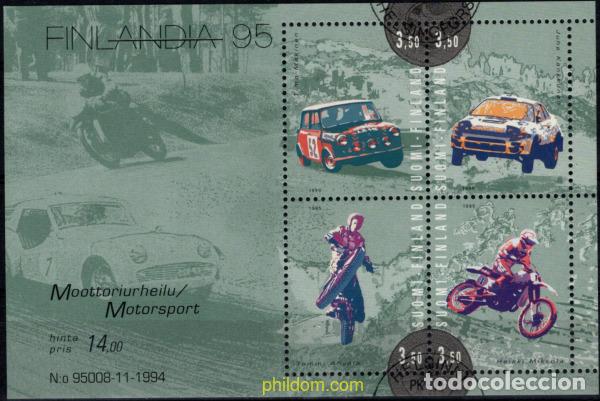 Briefmarken: 793777 USED FINLANDIA 1995 FINLAND 95. EXPOSICION FILATELICA DE LA HISTORIA POSTAL