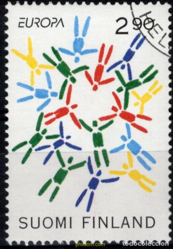 Briefmarken: 793776 USED FINLANDIA 1995 EUROPA CEPT. PAZ Y LIBERTAD