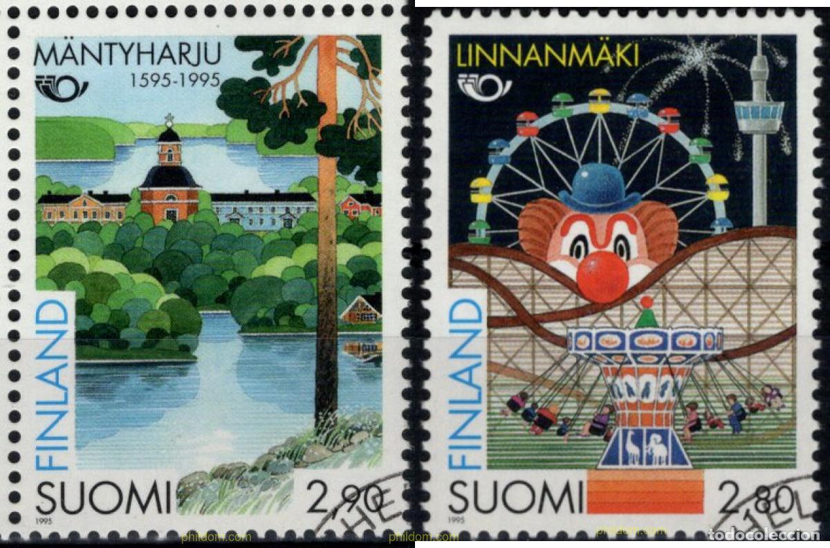 Sellos: 793821 MNH FINLANDIA 1995 NORDEN 95. TURISMO