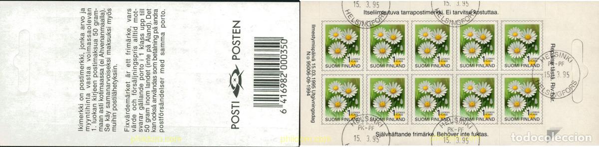 Sellos: 793850 USED FINLANDIA 1995 FLORA