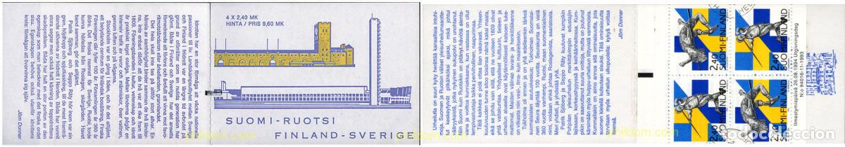 Sellos: 793899 USED FINLANDIA 1994 COMPETICION DEPORTIVA FINLANDIA-SUECIA