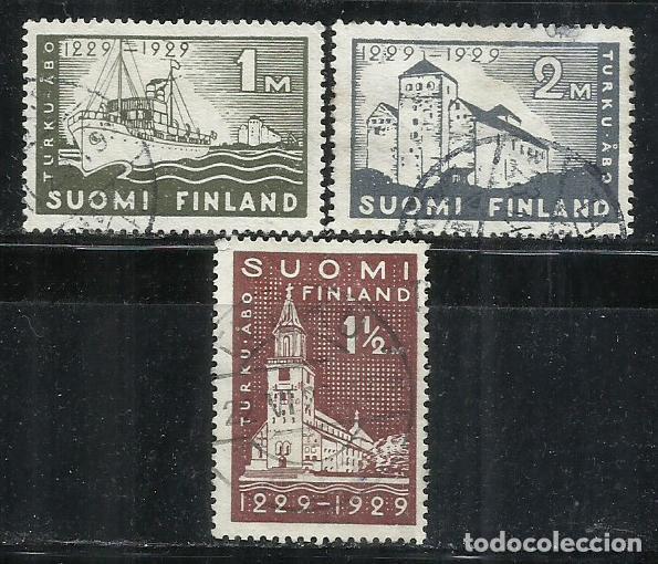 Sellos: 9340B-SUOMI FINLAND FINLANDIA SERIE COMPLETA 1929 N&ordm; 136/138 13,50&euro;