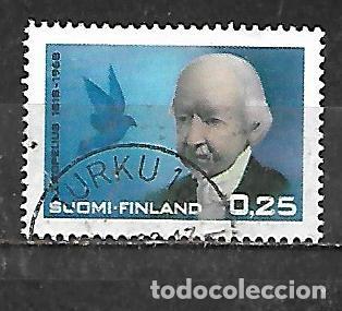 Sellos: 1968: 150 Aniv. del nacimiento del escritor, poeta, periodista e historiador Zacar&iacute;as Topelius