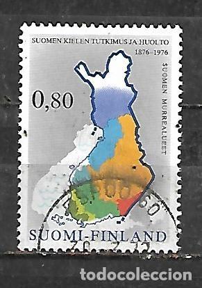 Sellos: 1976: Centenario de la sociedad de lenguas finlandesas (usado)