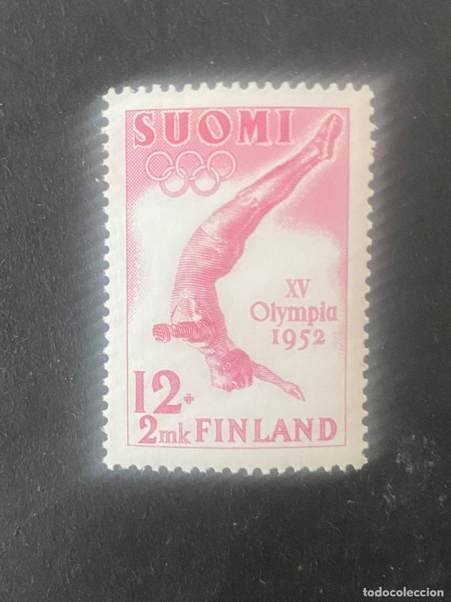Sellos: Finlandia 1951 sello antiguo